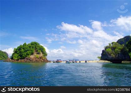 island and sea in Krabi Thsiland