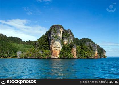 island and sea in thailand