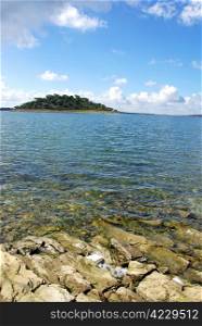 island at Alqueva lake, south ofPortugal