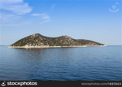 Island in aegean sea, Greece