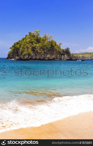 Island in ocean