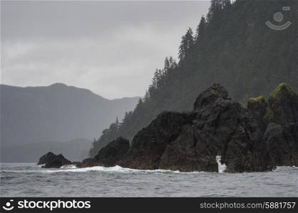 Island in the Pacific Ocean, Skeena-Queen Charlotte Regional District, Haida Gwaii, Graham Island, British Columbia, Canada