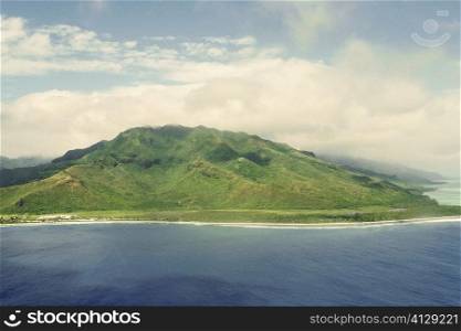 Island in the sea, Tahiti, Society Islands, French Polynesia