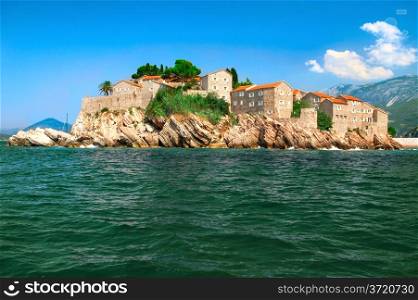 Island of Sveti Stefan (resort-island) Montenegro