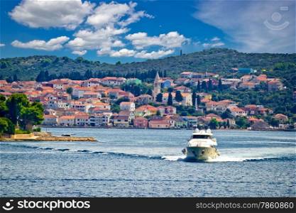 Island of Ugljan yachting destination, Town of Kali in Dalmatia, Croatia