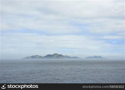 islands of Cies in the north of spain