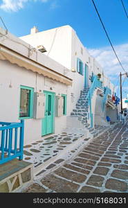 isle of greece antorini europe old house and white color