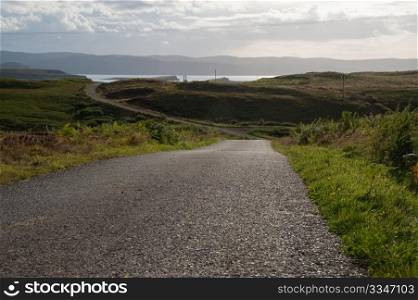 Isle of Skye road, Scotland