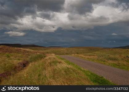Isle of Skye road, Scotland