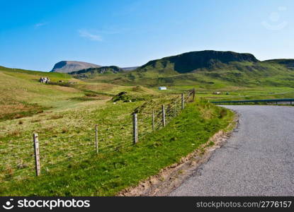 Isle of Skye. scenery on the Isle of Skye in Scotland