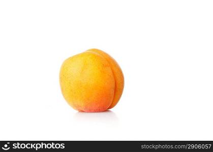 Isolated apricot
