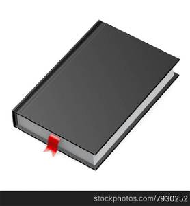 Isolated black book