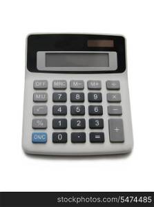 Isolated calculator on a white background