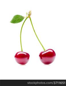 Isolated cherry