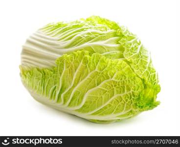 Isolated chinese cabbage