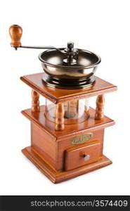 isolated coffee mill