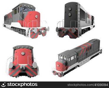 Isolated collection of train
