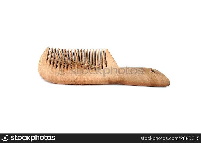 Isolated comb with loss hair