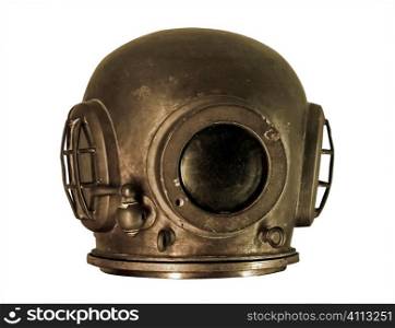 isolated diving helmet