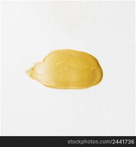 isolated drop gold paint