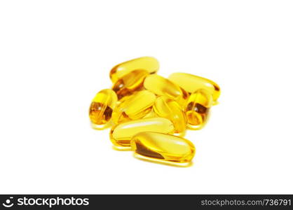 Isolated fish oil capsules