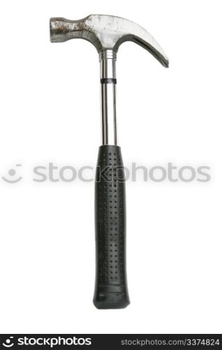Isolated hammer on white