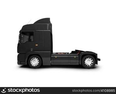 isolated monster truck on white background