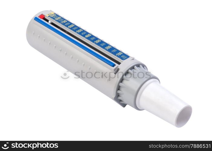 isolated object on white - Flow Meter