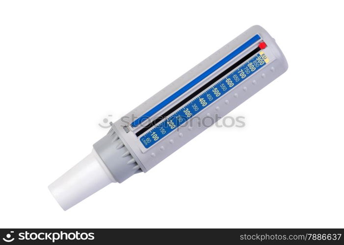 isolated object on white - Flow Meter
