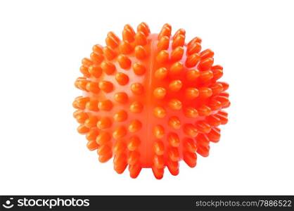 isolated object on white - massage ball