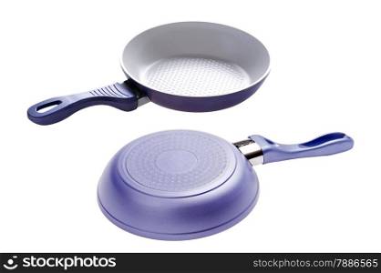 isolated object on white - pan with non-stick coating