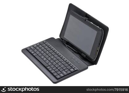 isolated object on white - tablet computer