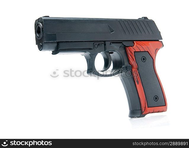Isolated pistol