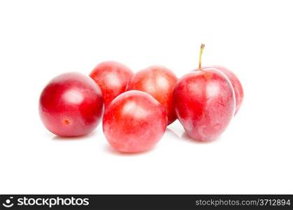 Isolated plums