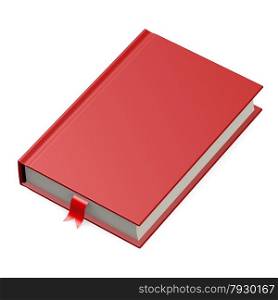 Isolated red book