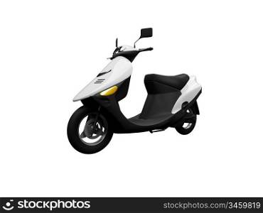 isolated scooter