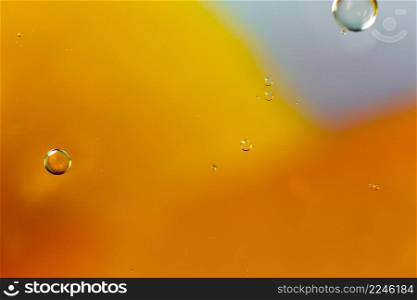 isolated soap oil bubbles watery background