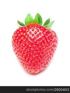 Isolated strawberry