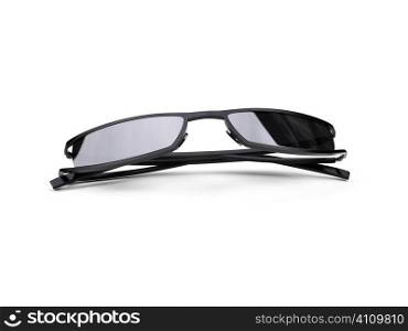 isolated sunglasses over white