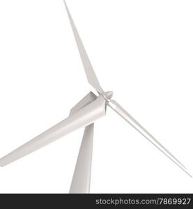 Isolated wind turbine