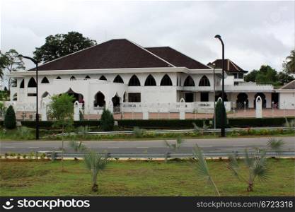 Istana palace of raja of Sarawak in Borneo, Malaysia