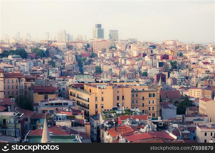 Istanbul urban view, Turkey