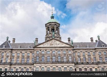 It was built as city hall during the Dutch Golden Age in the seventeenth century.