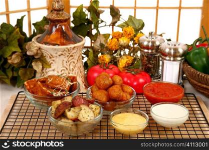 Italian Appetizers and Sauces
