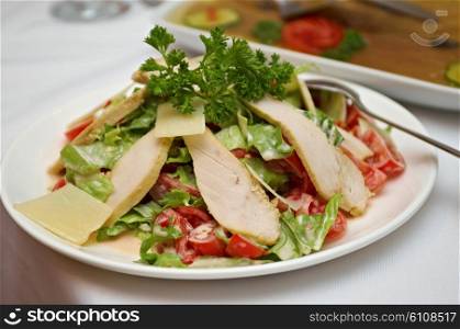 Italian cuisine chicken salad Neapolitan