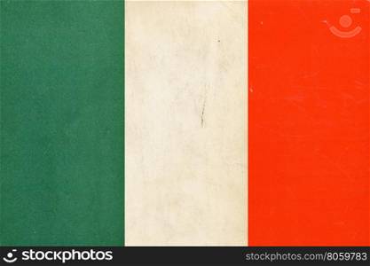 Italian Flag of Italy. The Italian national flag of Italy, Europe