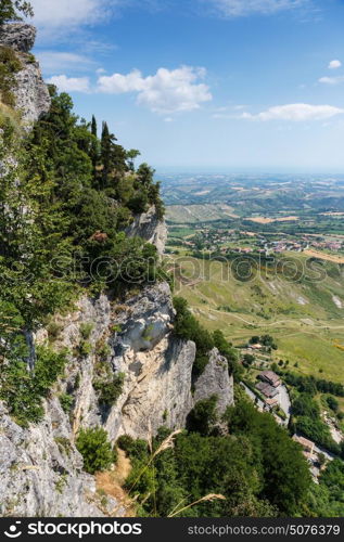 Italian landscape in Tuscany