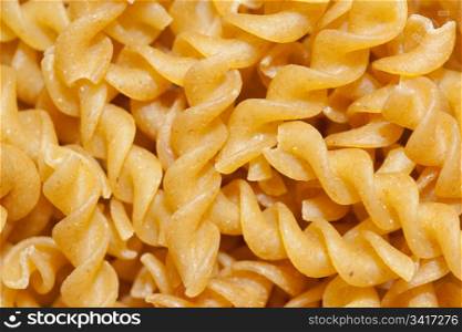 Italian pasta as a background or texture