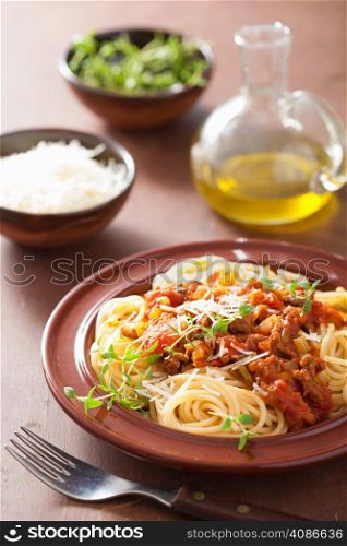 italian pasta spaghetti bolognese