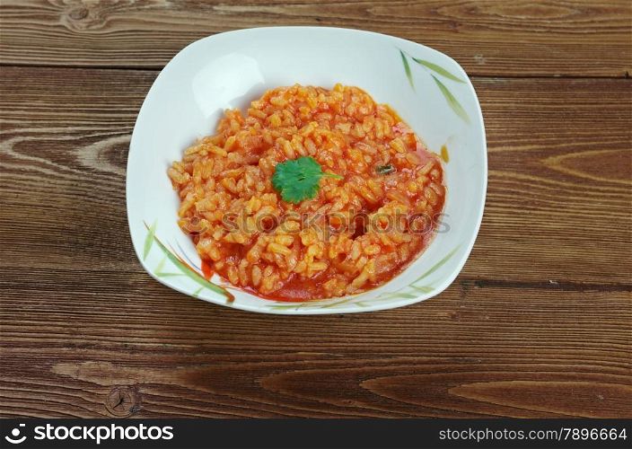 Italian Roasted Tomato Risotto - Risotto al pomodoro
